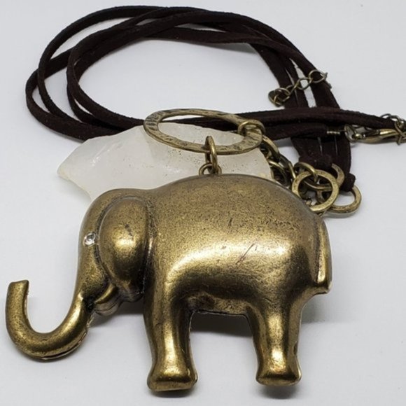 Vintage Jewelry - Vintaje Elephant Necklace